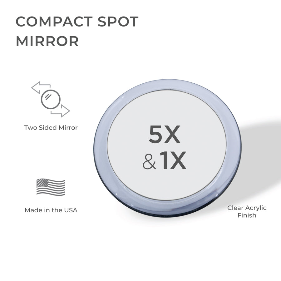 zadro-dual-sided-compact-mirror-espejo-compacto-de-mano-doble-cara-con-aumento-5 image 2