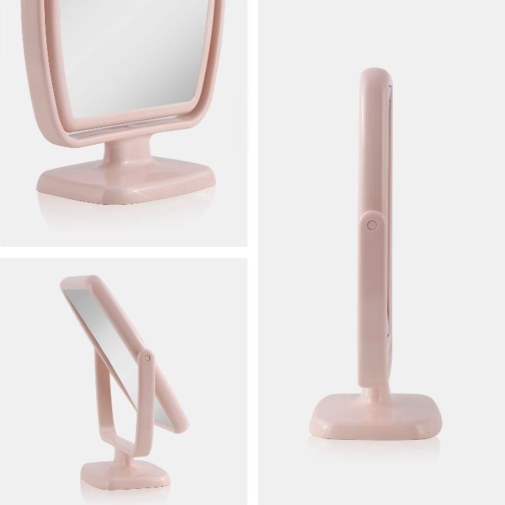zadro-geo-makeup-mirror-espejo-de-maquillaje-de-sobremesa-5x-1x-con-rotaci-n-360 image 6