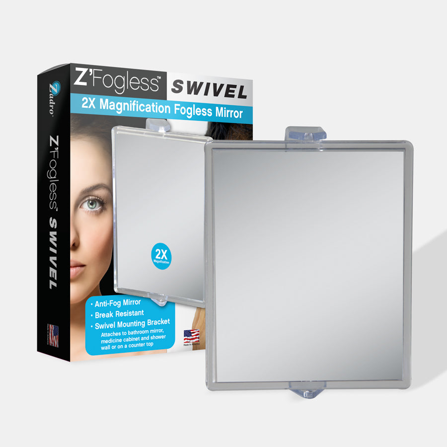 zadro-fogless-swivel-espejo-de-ducha-giratorio-antiniebla-con-aumento-2x-y-vento image 5