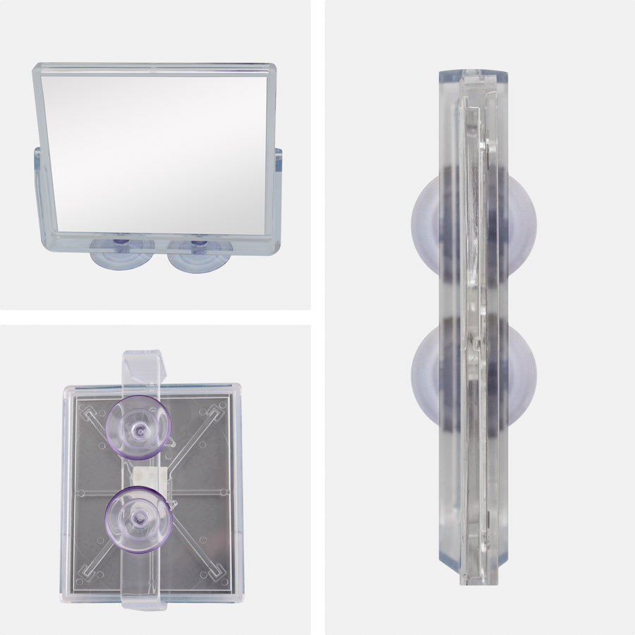 zadro-fogless-swivel-espejo-de-ducha-giratorio-antiniebla-con-aumento-2x-y-vento image 7