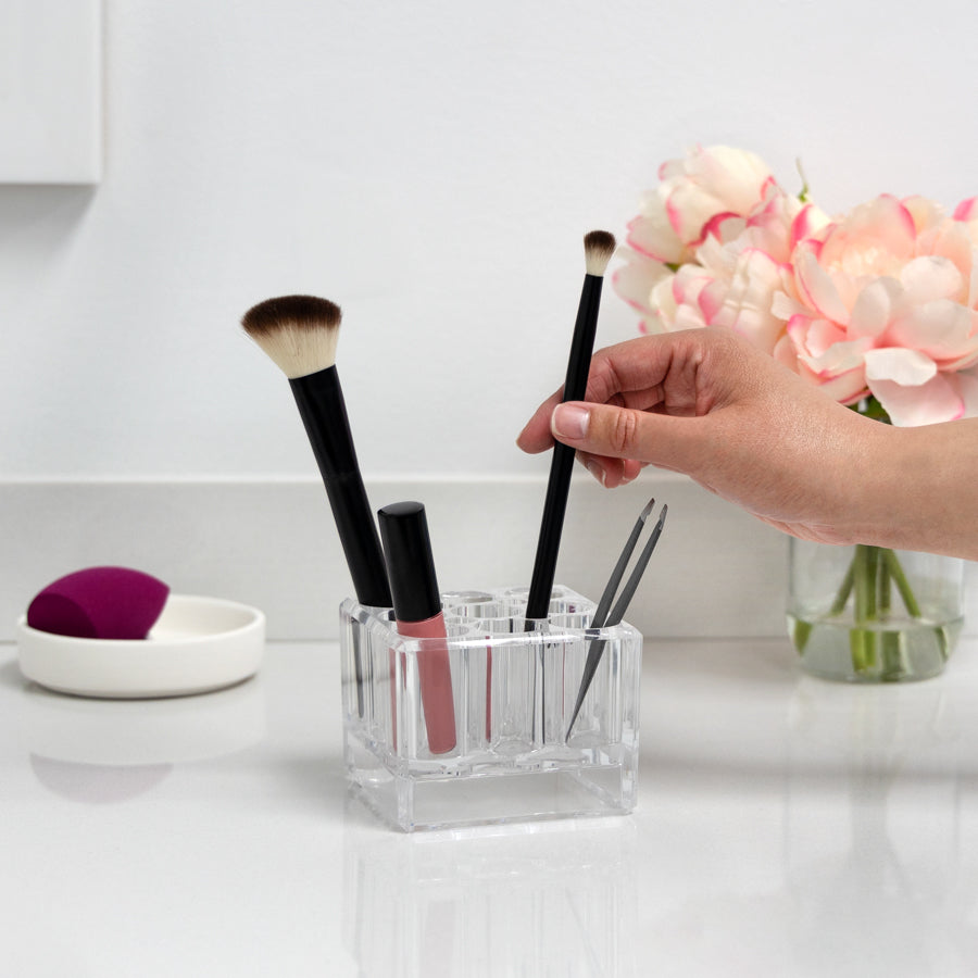 zadro-cubo-organizador-de-maquillaje-acr-lico-con-13-compartimentos image 3