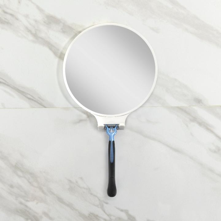 zadro-fogless-7-espejo-de-afeitado-antivaho-con-aumento-2x-y-soporte-de-maquinil image 8