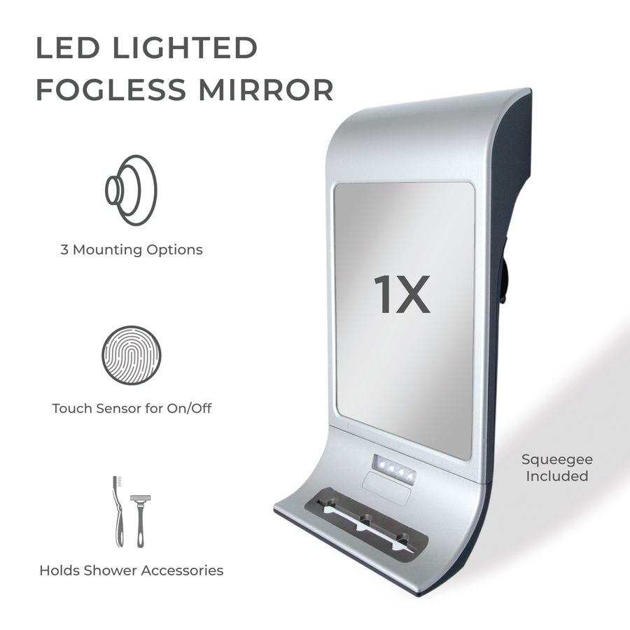 zadro-z-fogless-espejo-de-ducha-antivaho-con-luz-led-montaje-con-ventosa-y-limpi image 2