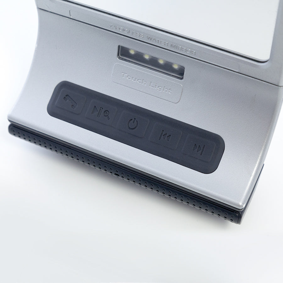 zadro-espejo-de-ducha-antivaho-iluminado-con-altavoz-bluetooth-y-montaje-de-pare image 5