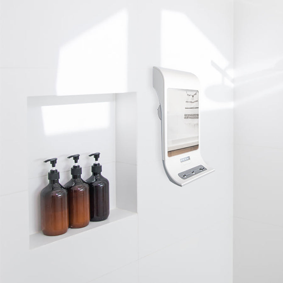 zadro-z-fogless-espejo-de-ducha-antivaho-con-luz-led-montaje-con-ventosa-y-limpi image 6